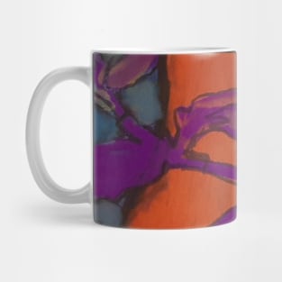 Orange and purple Mug